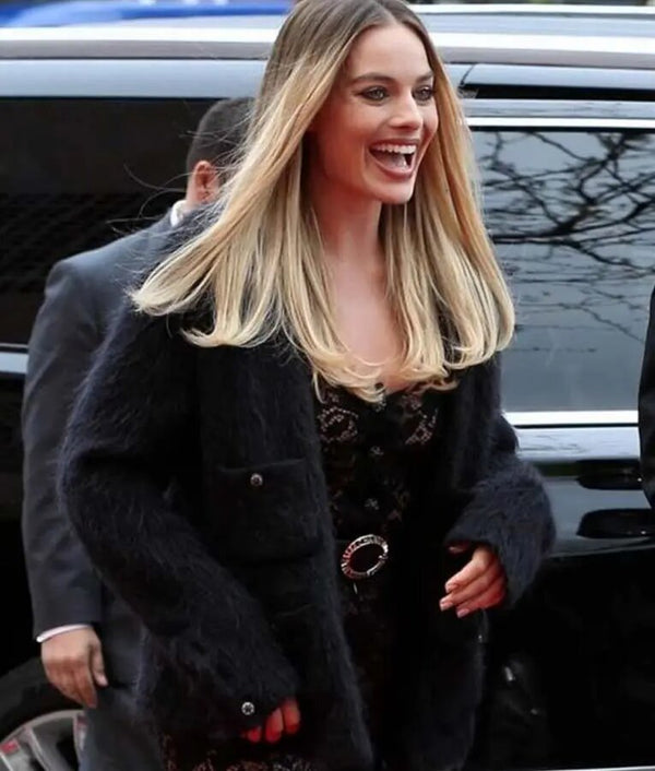 Dreamland Margot Robbie Fur Jacket