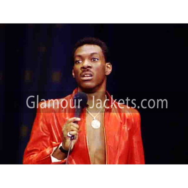 Eddie Murphy Classic Raw Celebrity Leather Jacket