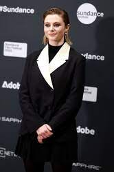 Eileen 2023 Thomasin McKenzie Black Blazer