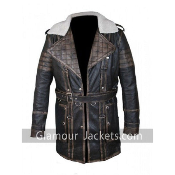Elder Maxson Fallout 4 Battle Mens Trench Coat Jacket