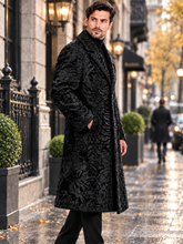 Elegant Mink Fur Collar Style
