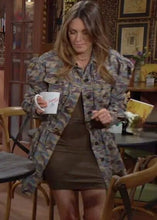 Elizabeth Hendrickson The Young and The Restless Camouflage Jacket