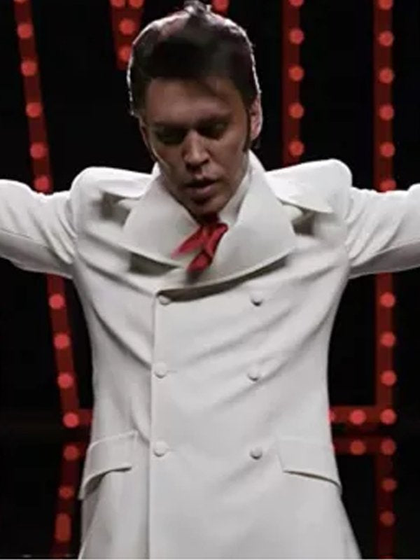 Elvis Presley Austin Butler White Coat