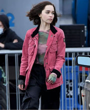 Secret Invasion Emilia Clarke Cotton Jacket