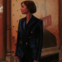 Emily in Paris S03 Emily Cooper Blue Coat