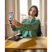 Emily In Paris S05 Lily Collins Green Striped Blazer