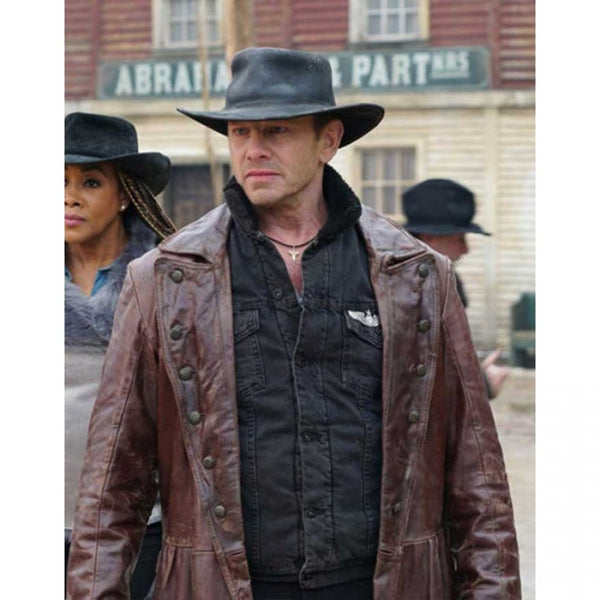 Fin The Last Sharknado Its About Time Trench Coat