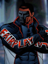 Michael Holt Fair Play Mister Terrific Leather Jacket