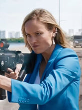 Fast X 2023 Brie Larson Blue Blazer