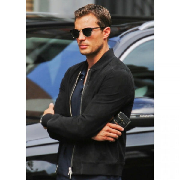 Fifty Shades Freed Jamie Dornan Leather Jacket