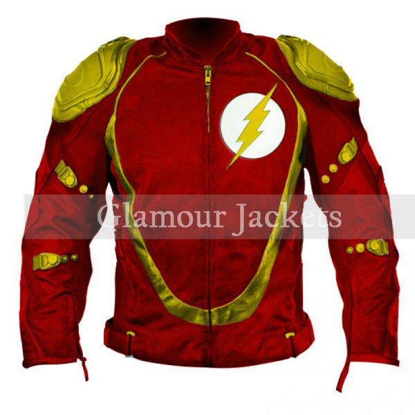 Flash Biker Leather Jacket