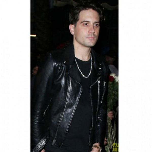 G Eazy Black Leather Jacket