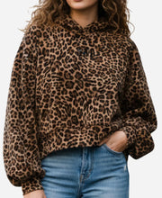 GAP Leopard Hoodie - Cheetah Print Hoodie