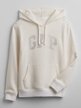 GAP Women’s Cream Embellished Logo Pullover Hoodie – GAP Bling Hoodie
