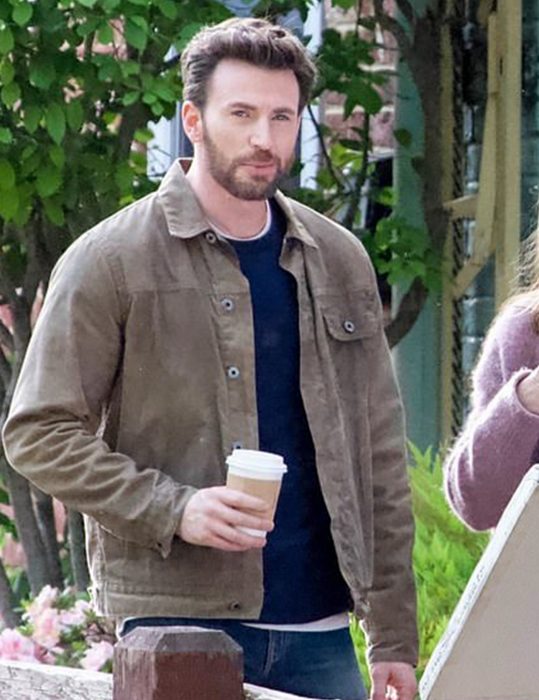 Ghosted 2023 Chris Evans Jacket