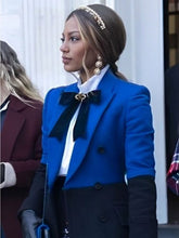Gossip Girl Season 2 Savannah Lee Smith Two-Tone Coat