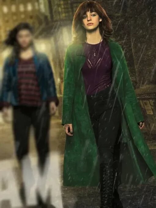 Gotham Knights 2023 Duela Green Coat