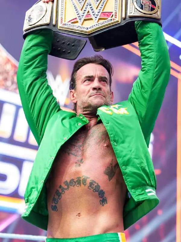 Green North Stars jacket
