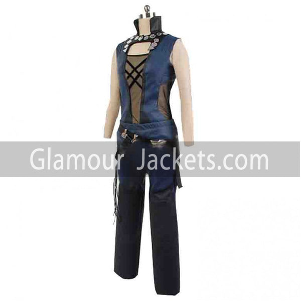 Guardians Of The Galaxy women Gamora Leather Costume