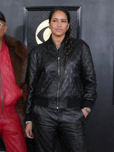 Helen Lasichanh Grammys Awards 2023 Black Tracksuit