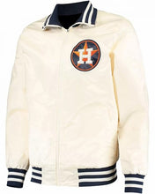 Houston Astros Captain II Full Zip Cream Jacket