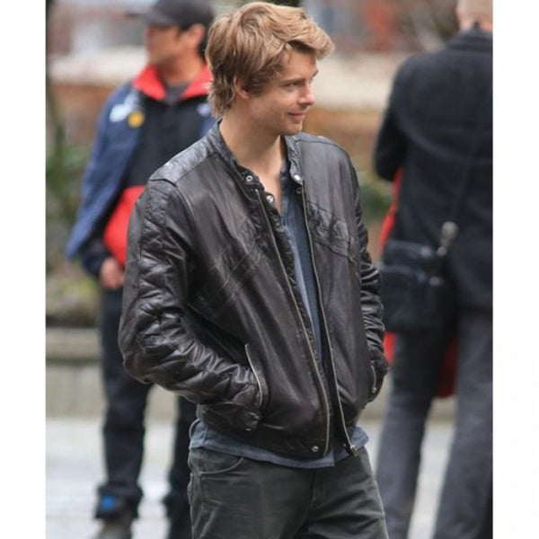 John Young Luke Mitchell Leather Jacket