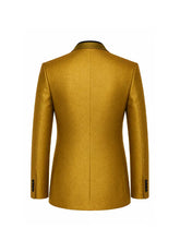 James Bond gold satin tuxedo jacket
