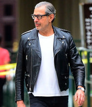 Jurassic World Dominion Jeff Goldblum Biker Jacket