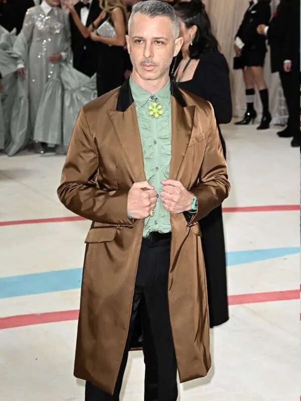 Jeremy Strong Met Gala 2023 Coat