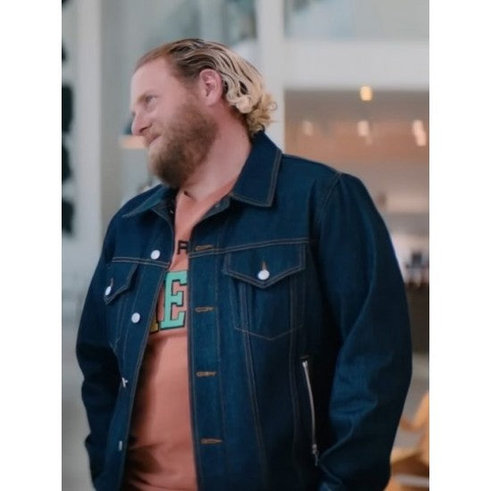 Jonah Hill You People 2023 Blue Denim Jacket