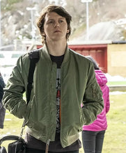 Jonas Strand Gravli Ragnarok Green Bomber Jacket