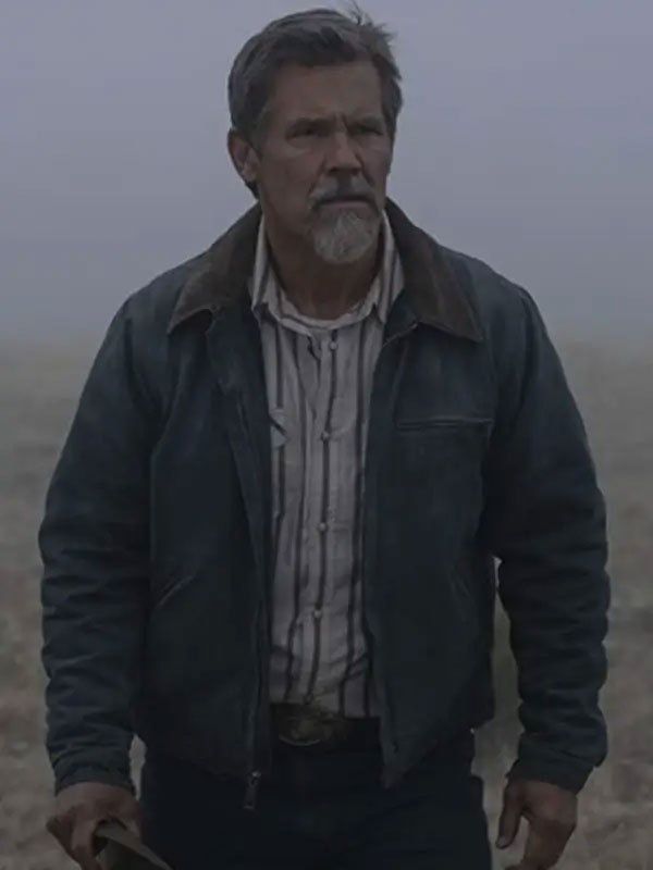 Josh Brolin Outer Range 2022 Black Cotton Jacket