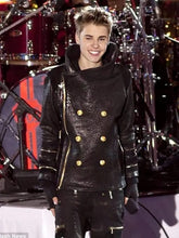 Justin Bieber Christmas Concert Leather Jacket