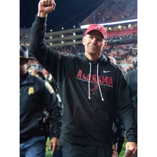 Coach Kalen DeBoer Black Alabama Hoodie