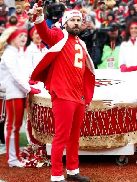 Kansas City Chiefs Paul Rudd Red Suit