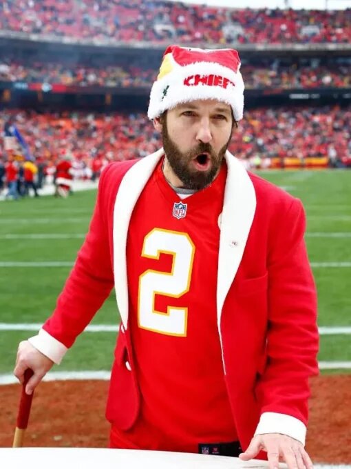 Kansas City Chiefs Paul Rudd Red Suit