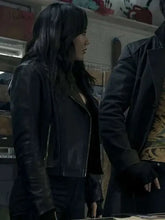 Karen Fukuhara The Boys 2026 Black Leather Jacket