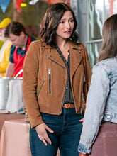 Kat Landry The Way Home Brown Leather Jacket