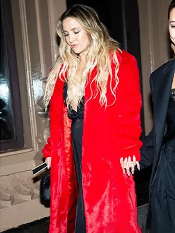 Met Gala 2023 Kate Hudson Red Coat