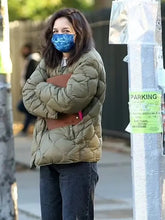 Katie Holmes Rare Objects Puffer Jacket