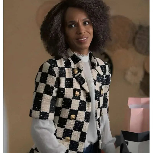 Unprisoned Kerry Washington Print Blazer