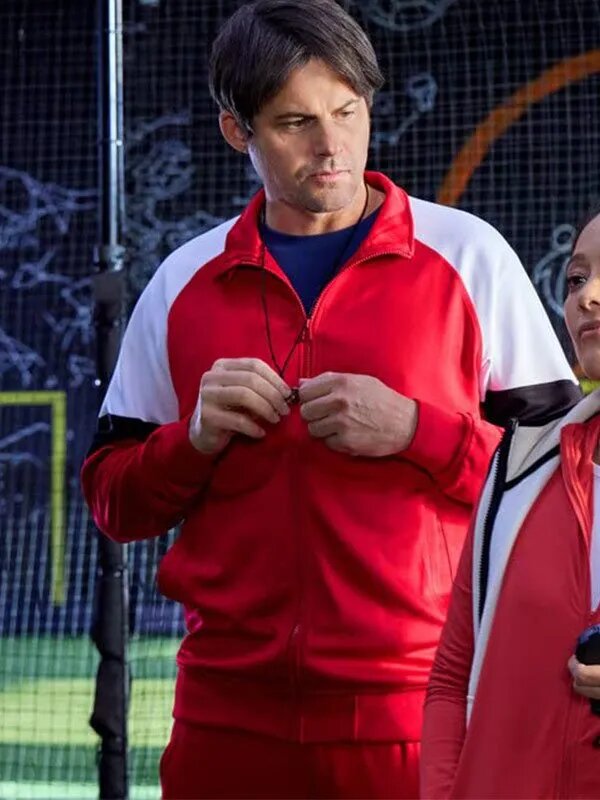 Kristoffer Polaha A Winning Team 2023 Red Track Suit