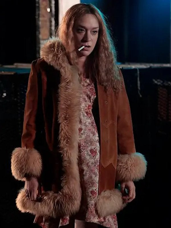 Lenora Vulvokov Russian Doll Season 2 Shearling Coat