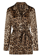 Leopard Print Velvet Shirt Women