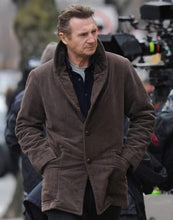 Liam Neeson A Walk Among the Tombstones Corduroy Coat