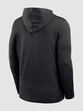 Black-Oregon-Ducks-hooded-T-shirt-front-view