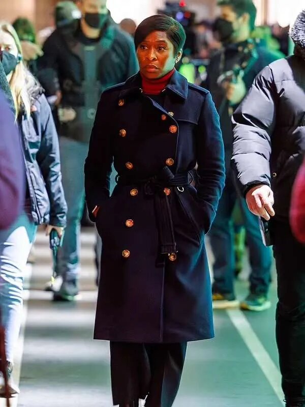 Cynthia Erivo Luther: The Fallen Sun Coat