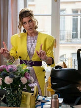 Madeline Emily In Paris S03 Yellow Coat