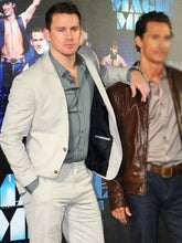 Magic Mike?s Last Dance Channing Tatum Grey Blazer