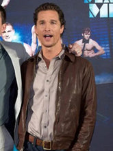 Magic Mike?s Last Dance Matthew McConaughey Leather Jacket